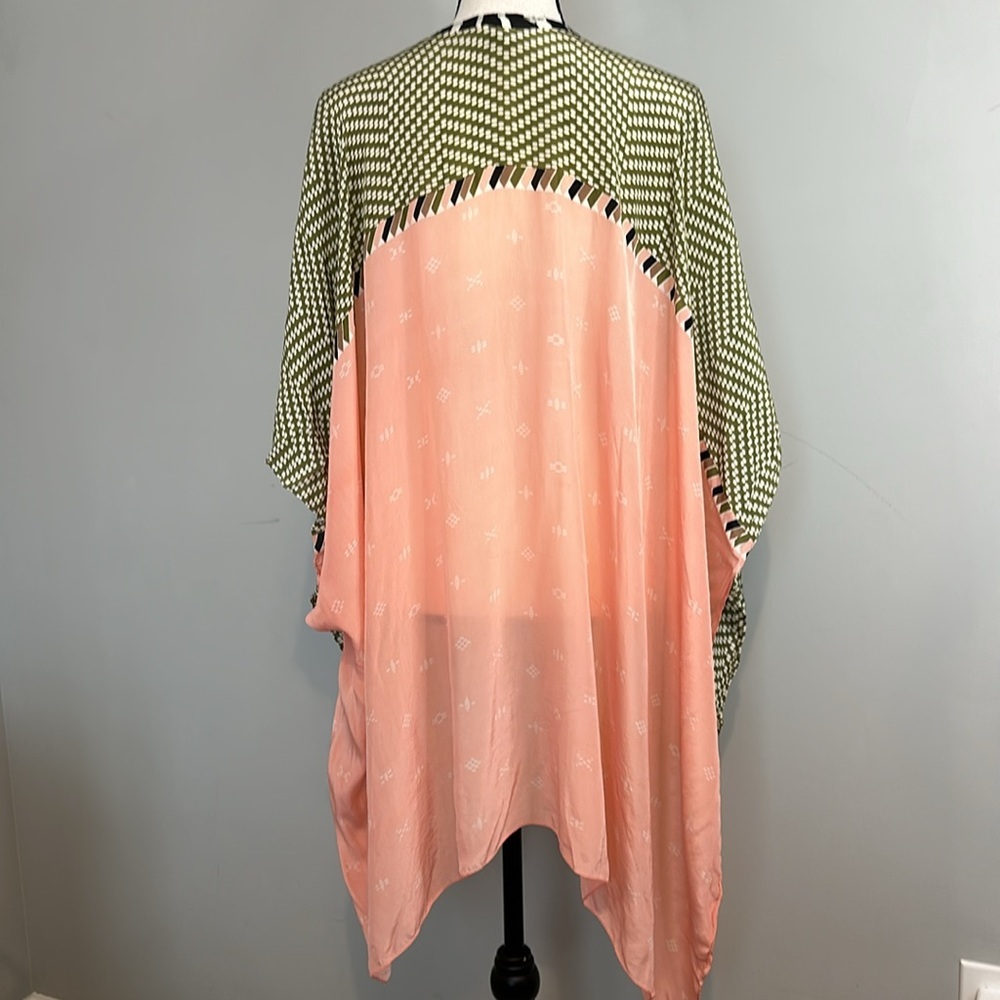 Custom Anthropologie One Size Boho Cottage Core Spring Easter Kimono CoverUp